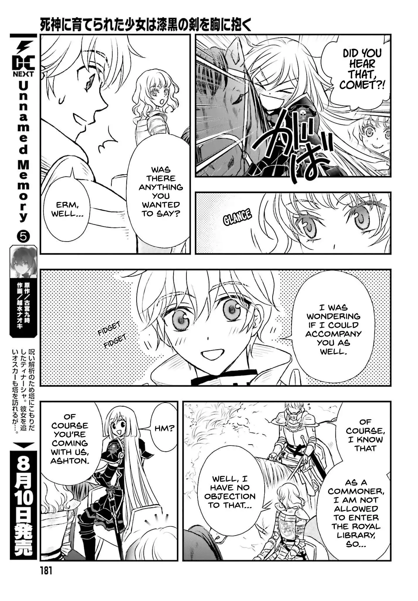 Shinigami ni Sodaterareta Shoujo wa Shikkoku no Tsurugi wo Mune ni Idaku Chapter 40 11